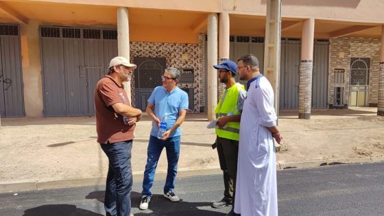 قلعة السراغنة: انطلاق أشغال تهيئة حي “عواطف” بقلعة السراغنة.