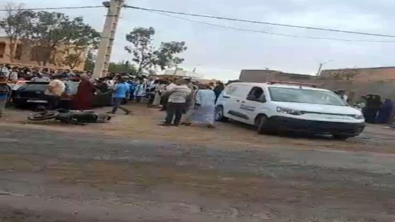 حادثة سير تفضح معاناة ساكنة جماعة سيدي عيسى بن سليمان إقليم قلعة السراغنة.