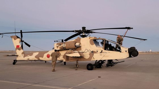 مروحيات أباتشي: تعزيز القوة الدفاعية للقوات الجوية المغربية