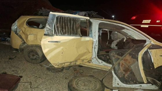 مأساة على الطريق الوطنية رقم 9.. نداء للتيقظ بعد حادث انقلاب سيارة أجرة