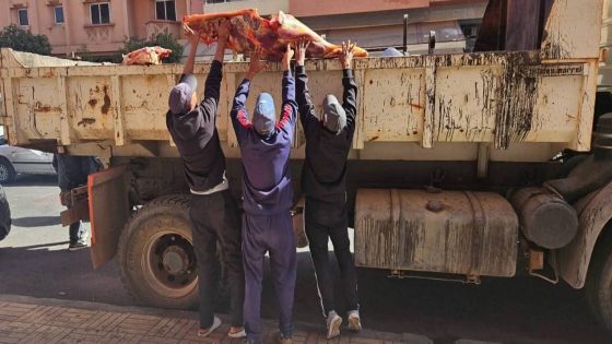 مراكش… إحباط عملية لترويج أزيد من طنين من اللحوم الفاسدة بحي المسيرة الثانية