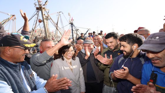 الدريوش تتابع نشاطات الصيد البحري وبناء السفن في سوس