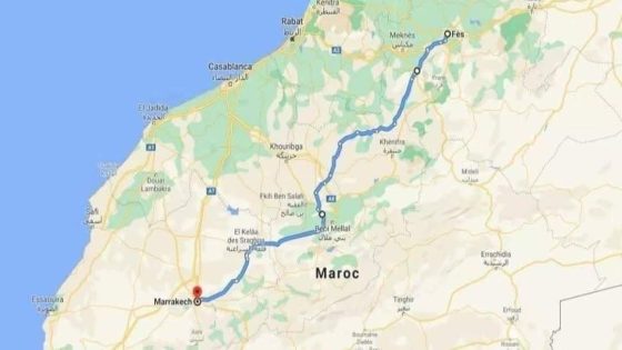 استثمار 2.8 مليار دولار في طريق فاس – مراكش عبر بني ملال!