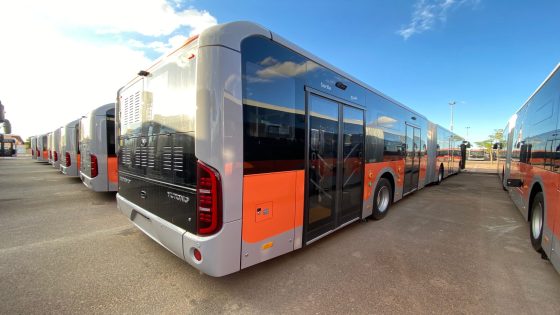 مراكش تستقبل 207 حافلات ذكية لتعزيز النقل الحضري