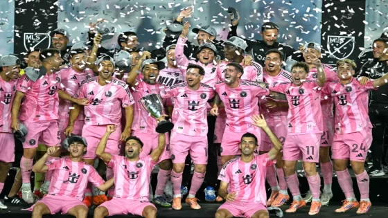 ميسي يسجل رقمًا تاريخيًا جديدًا ويقود إنتر ميامي للنهائي