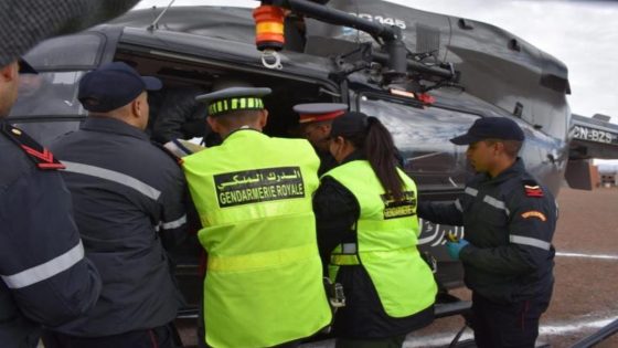 نقل سيدة في وضعية صحية حرجة إلى مستشفى تحناوت عبر مروحية الدرك الملكي بإقليم الحوز