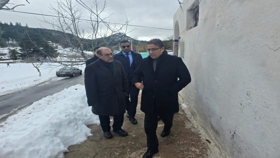 عامل إقليم تازة يتفقد باب بودير ميدانياً لمواجهة موجة البرد القارس وفك العزلة عن الساكنة