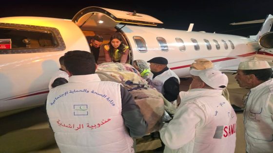 وزارة الصحة والحماية الاجتماعية تؤمّن نقلاً طبياً مستعجلاً لمريض في وضعية حرجة من الراشيدية إلى مركز الحروق بالـCHU طنجة