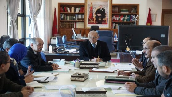 اجتماع تتبعي لتقدم إنجاز مشاريع تأهيل المراكز القروية بإقليم قلعة السراغنة