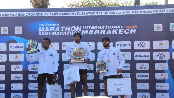 ماراطون مراكش الدولي في دورته الـ36 يؤكد الهيمنة المغربية والتنظيم بمعايير عالمية
