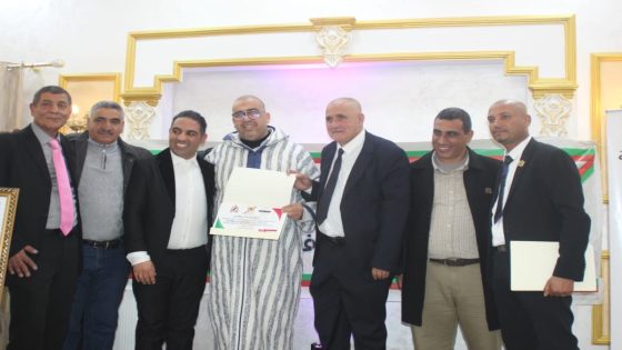 الهيئة الوطنية للشباب الملكي للدفاع عن الوحدة الترابية تحتفي بإنجازات المنتخب المغربي في الكان 25