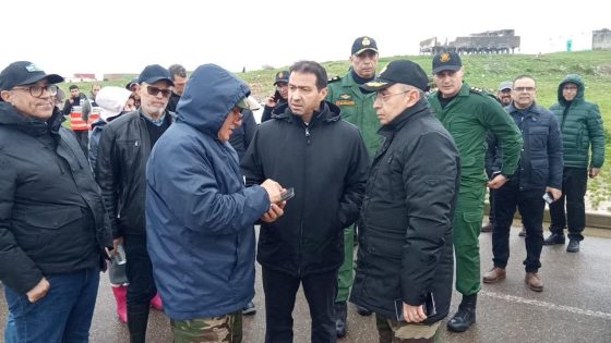 عامل إقليم العرائش في زيارة ميدانية عاجلة لمدينة القصر الكبير للوقوف على تداعيات الفيضانات وتنسيق جهود التدخل