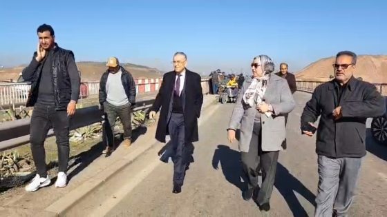 مراكش: خسائر جسيمة بعد تصدّع قنطرة واد تانسيفت واحتجاز شاحنة محمّلة بالبوطاغاز على الطريق الوطنية رقم 7