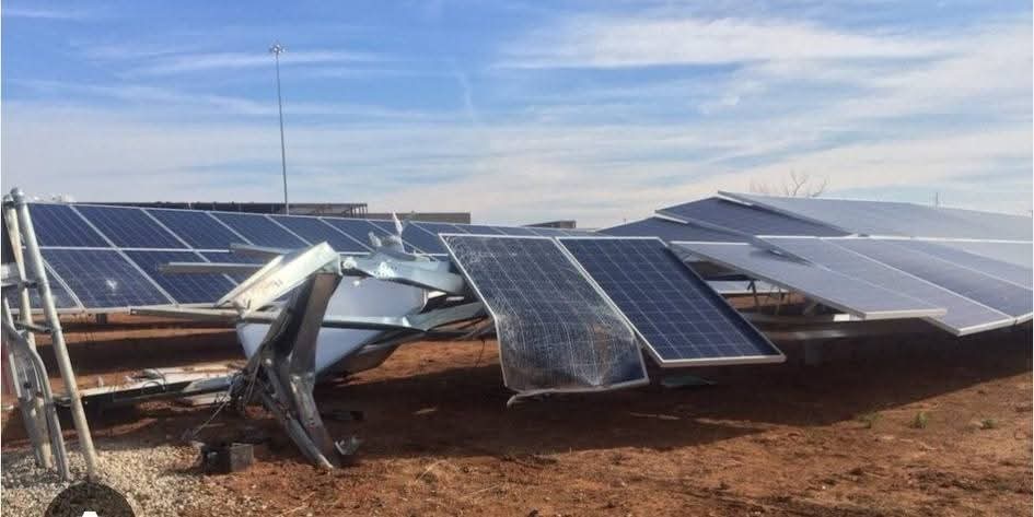 رياح عاصفية قوية ترفع تحديات جديدة في منطقة ميسور