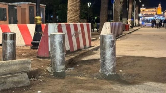 حواجز أوتوماتيكية تُعيد تنظيم مداخل جامع الفنا… خطوة جديدة لحماية القلب السياحي لمراكش