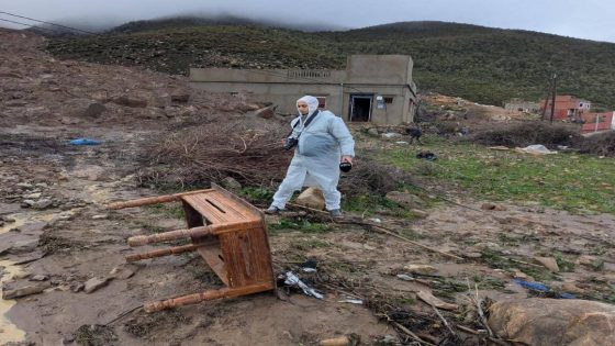 معاناة دوار تاشكا وعناصر دائرة باب برد بإقليم الشاون مع الفيضانات.