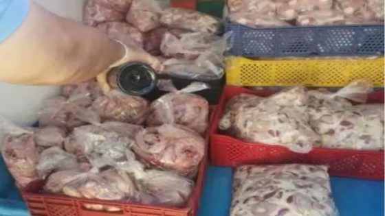 حجز لحوم ومواد غذائية غير صالحة للإستعمال بطنجة.