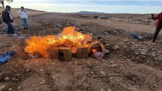 مصالح المراقبة تضبط لحوم فاسدة قادمة من مدينة ميدلت قبل تسويقها بميسور.