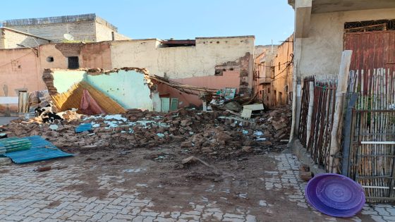 انهيار منزل مهدد بسيدي مبارك بمراكش دون خسائر في الأرواح بعد تساقطات رعدية
