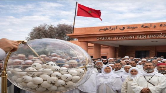 مراكش : قرعة الحج 1447 بقيادة واحة سيدي إبراهيم تختار عدداً من الحجاج من أصل 63 مشاركاً
