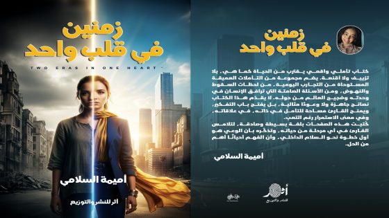 مؤلف جديد للكاتبة والمبدعة أميمة السولامي .