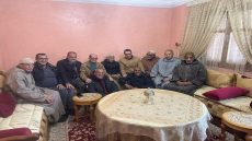 قافلة الخير والتضامن تزور الإطار الرياضي السابق مولاي الجيلالي بمراكش