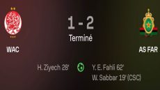 ديربي مشتعل… الجيش الملكي ينتصر أمام الوداد الرياضي بملعب “دونور”