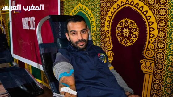قطرة دم = حياة… إقبال مهم على حملة التبرع بالدم التي نظمتها جمعية أولاد الخير بتسلطانت وأزلي