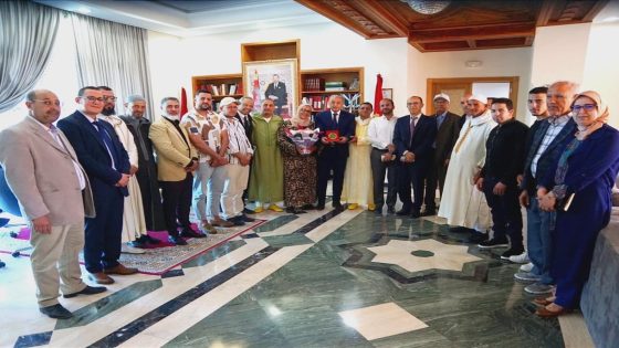 عامل إقليم قلعة السراغنة يستقبل المتوجين والمشاركين في المعرض الوطني للفلاحة بمكناس ويشيد بتميز القطاع الفلاحي بالإقليم