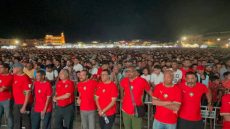 50 ألف متفرج يؤازرون أسود الأطلس بساحة جامع الفنا في مواجهة البرازيل