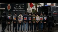 الأمن المغربي يوجه ضربة قوية للجريمة العابرة للحدود ، ويوقف 11 مبحوثاً عنهم دولياً.