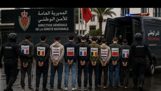 الأمن المغربي يوجه ضربة قوية للجريمة العابرة للحدود ، ويوقف 11 مبحوثاً عنهم دولياً.