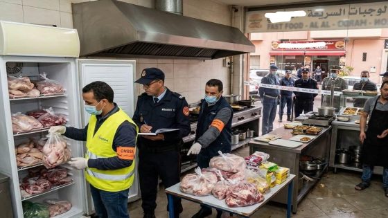 توقيف صاحب مطعم بمراكش بعد شبهة تسمم غذائي وحجز لحوم مجهولة المصدر