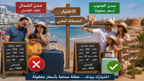الغلاء يغيّر وجهة المصطافين.. المغاربة يقاطعون مدن الشمال ويختارون أكادير والصويرة وآسفي