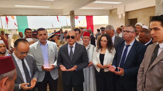 عامل إقليم قلعة السراغنة يتفقد ورش ثانوية الدزوز الإعدادية.. مشروع جديد يعزز العرض المدرسي بالجماعة