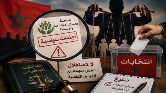 الجمعيات بين رسالتها النبيلة واحترام القانون، واليقظة المطلوبة مع اقتراب الاستحقاقات التشريعية.