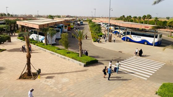 مراكش: الانطلاق الفعلي لخدمة النقل بالمحطة الطرقية الجديدة بالعزوزية.