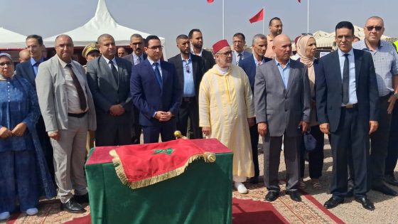 عامل إقليم سيدي بنور يشرف على تدشين مشروع بناء صهريجين جديدين لتخزين مياه الشرب