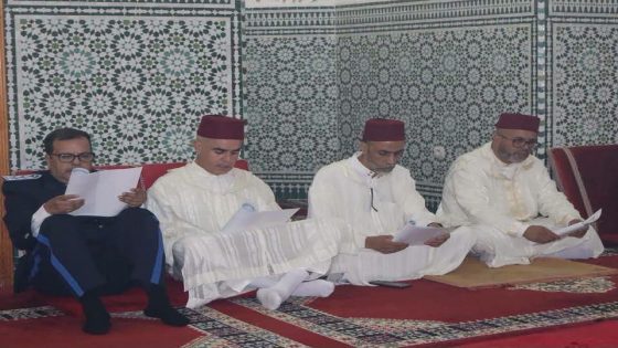 عامل إقليم جرسيف يترأس حفلاً دينياً بالمسجد العتيق احتفاءً بذكرى المولد النبوي الشريف