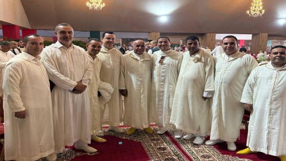 رئيس جماعة سيدي عبد الله غيات يشارك في مراسم حفل الولاء بالقصر الملكي بتطوان بمناسبة عيد العرش المجيد