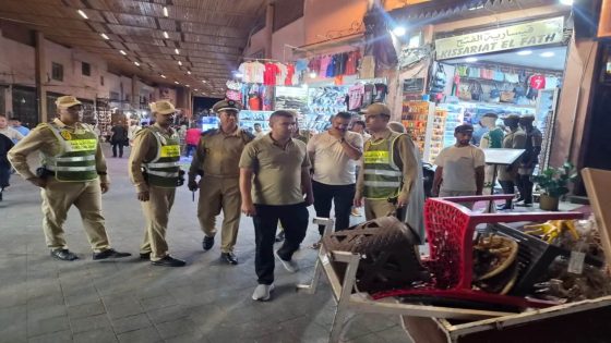 مراكش : حملة ميدانية لتحرير الملك العام بعدد من النقاط الحيوية بالمدينة
