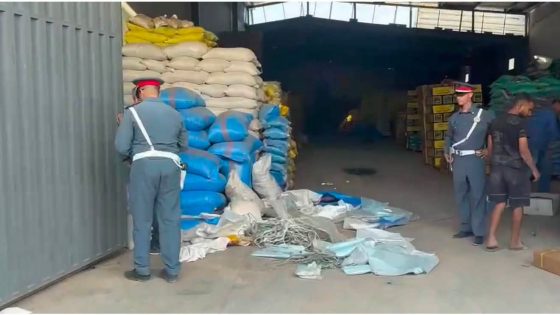 مداهمة مستودعين بحربيل للاشتباه في تخزين أزيد من 80 طناً من المواد الغذائية في ظروف غير صحية