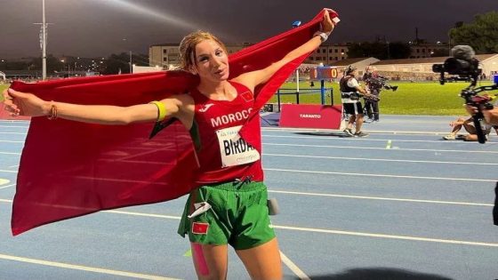 فاطمة الزهراء برداحة تواصل التألق.. ذهبية ثانية للمغرب في ألعاب تارانتو